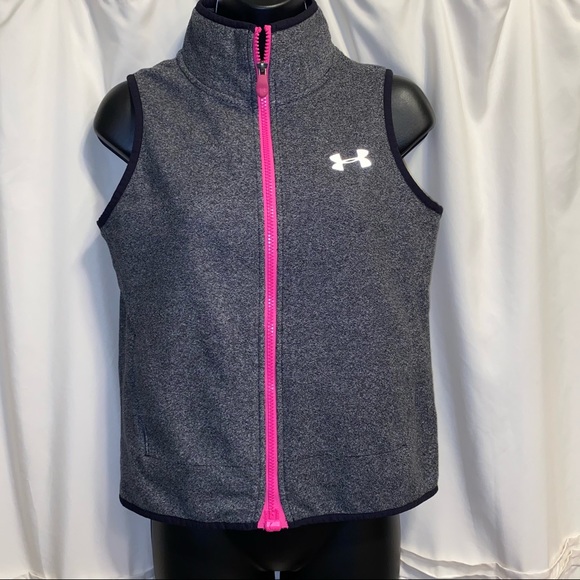 Under Armour Other - UNDER ARMOUR Gray Athletic Vest Top Youth Large UA